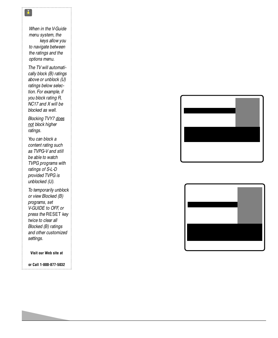 V-guide operation, 20 quicktips | Sanyo DS32830H User Manual | Page 20 / 68