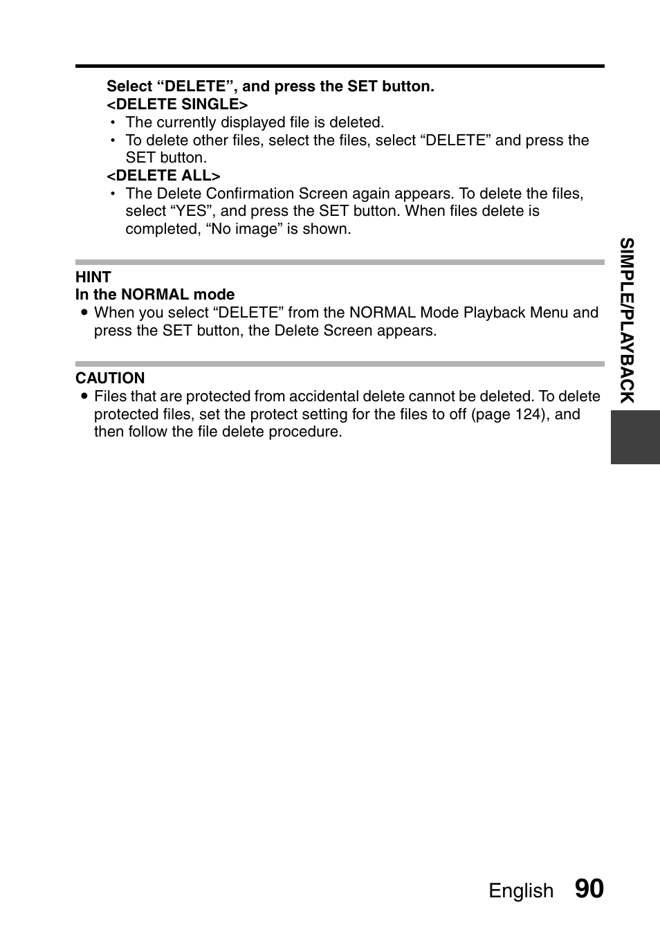 English | Sanyo VPC-HD1000 User Manual | Page 105 / 243