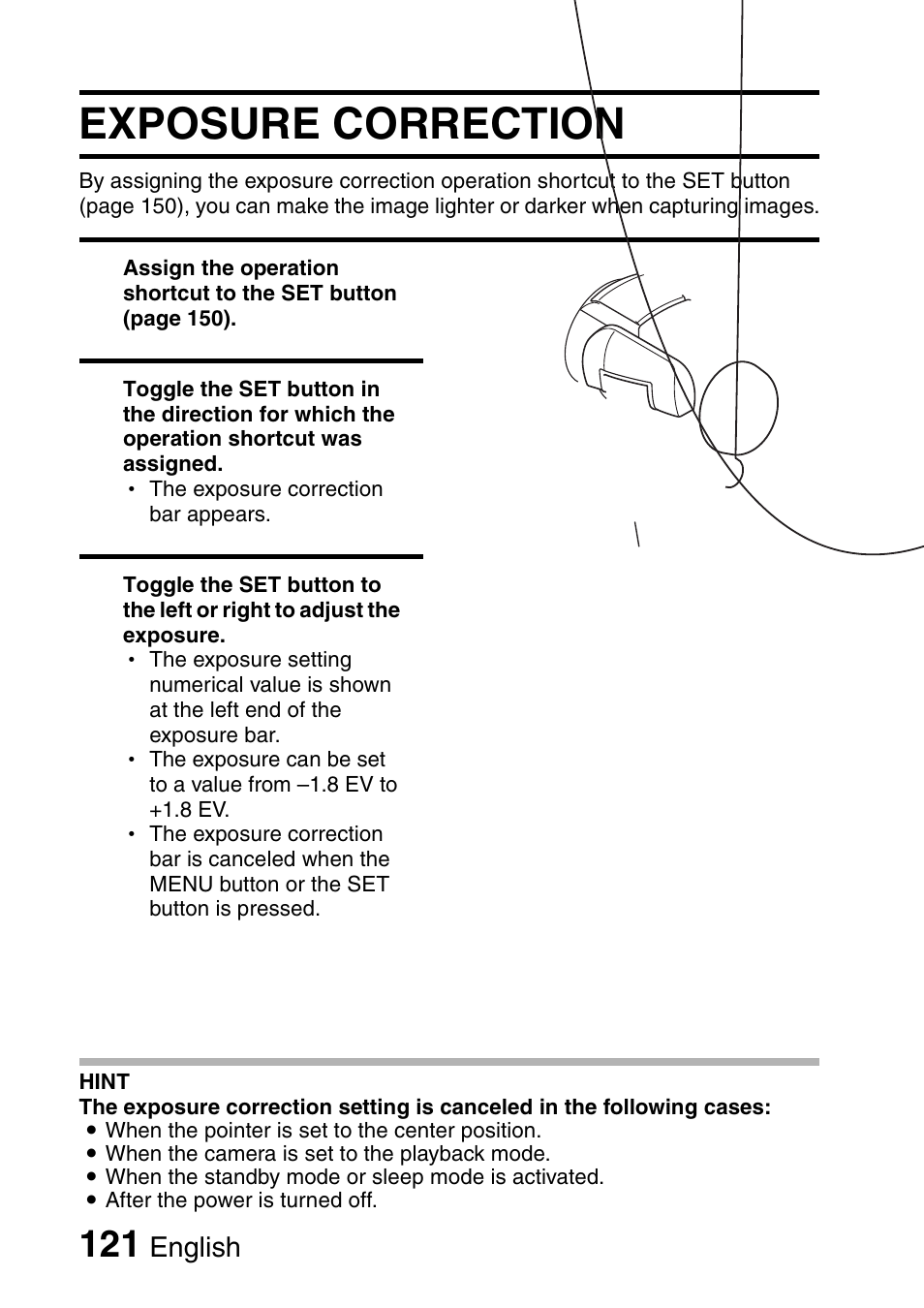 Exposure correction | Sanyo VPC-HD1000 User Manual | Page 136 / 243