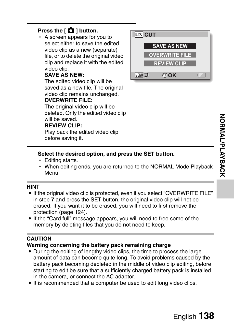 English | Sanyo VPC-HD1000 User Manual | Page 153 / 243