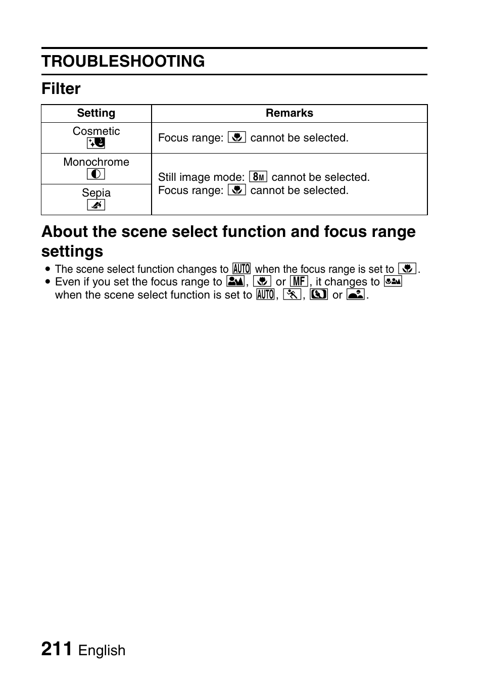 English | Sanyo VPC-HD1000 User Manual | Page 226 / 243