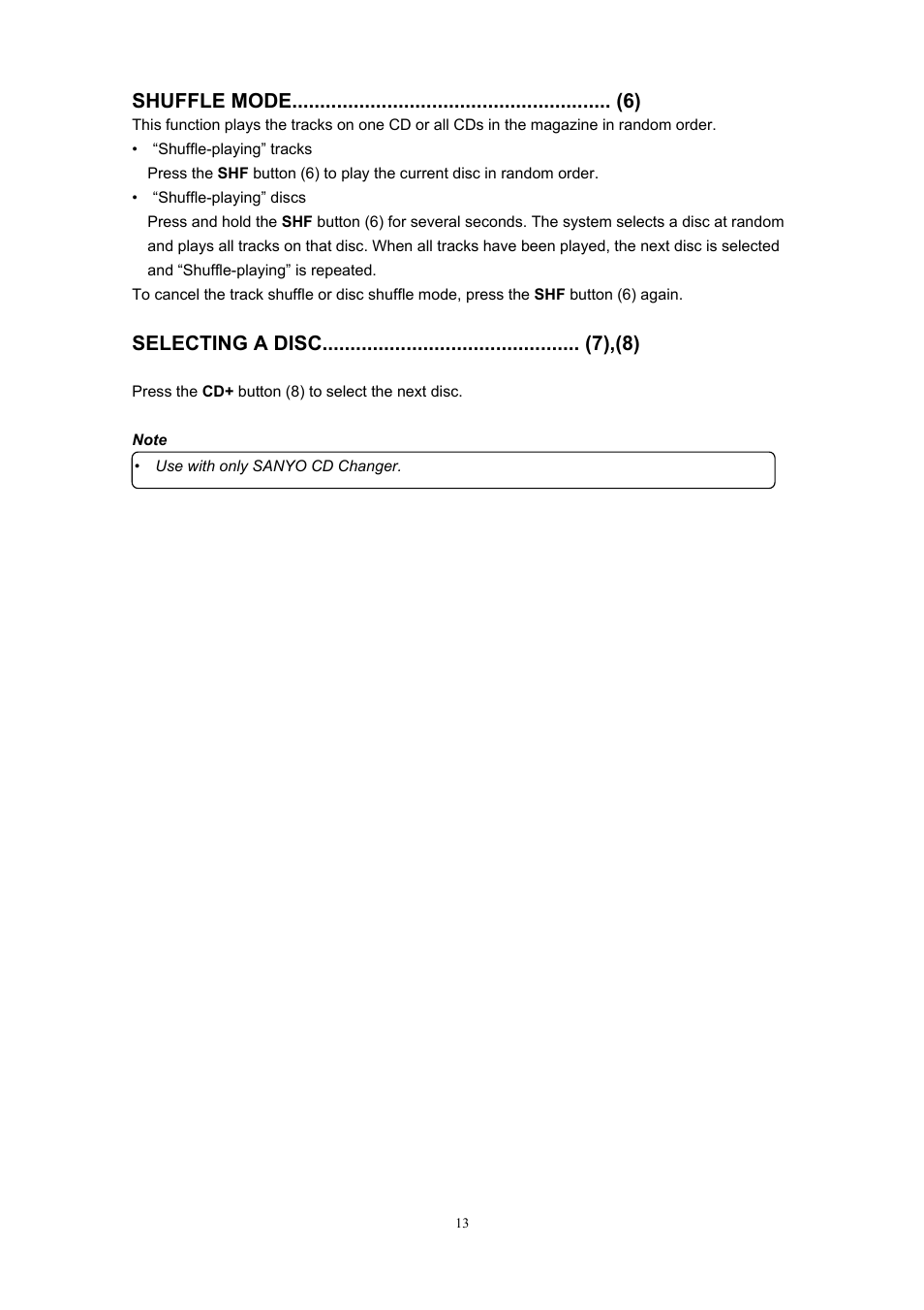 Sanyo ECD-T1545 User Manual | Page 16 / 32