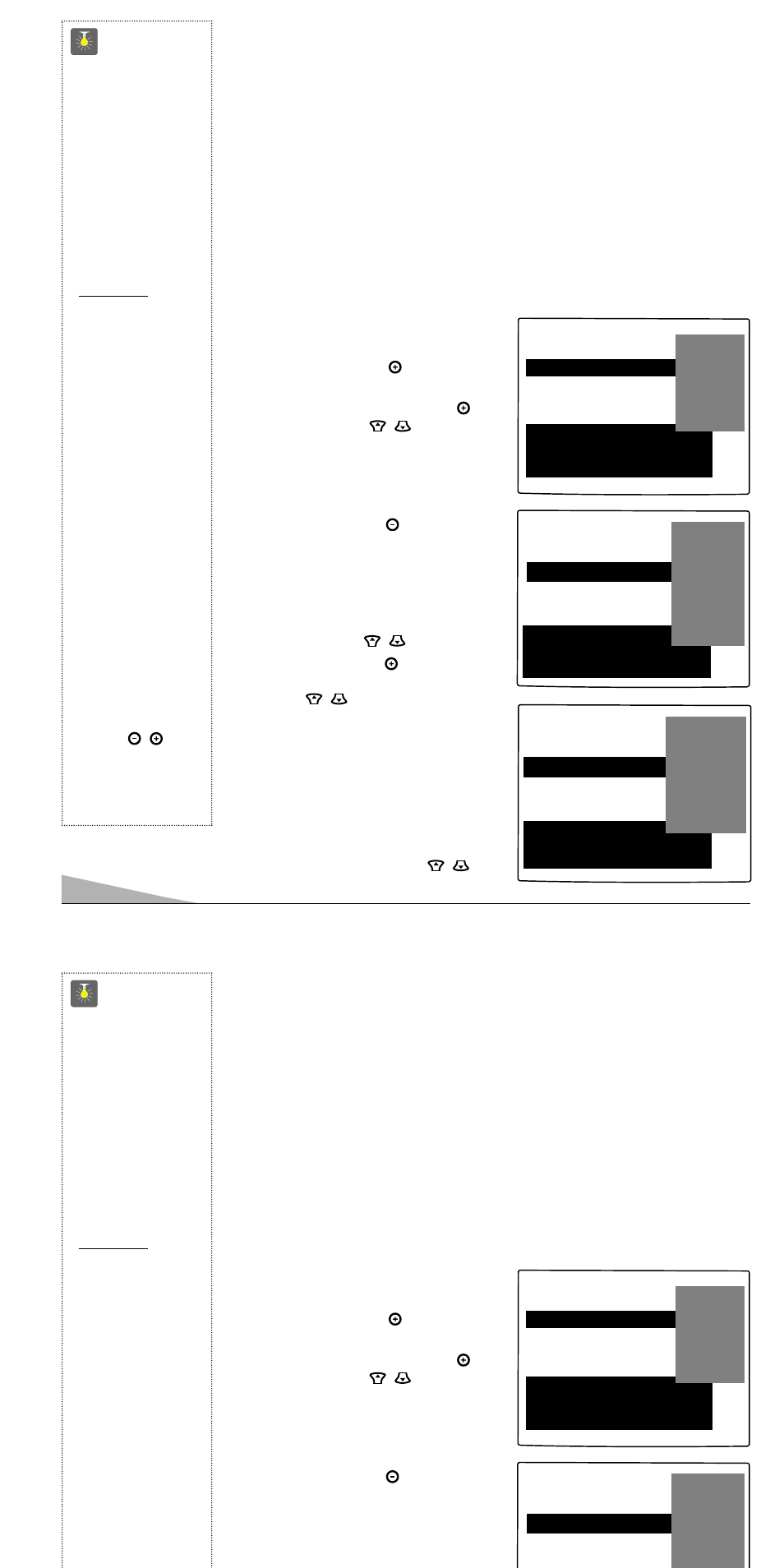 Utilisation du guide v, Conseils | Sanyo AVM-1309S User Manual | Page 22 / 44