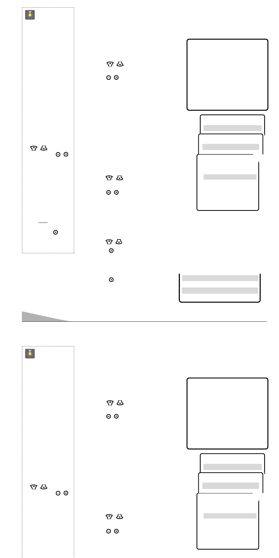 Tv adjustment and setup, Quicktips, How to make adjustments | Adjusting picture, Adding or deleting channels | Sanyo AVM-1309S User Manual | Page 6 / 44