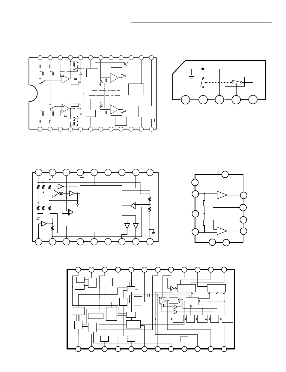 Ic block diagram & description, Virtual audio qxpander processor, In-r | Sanyo DC-DA370 User Manual | Page 13 / 26