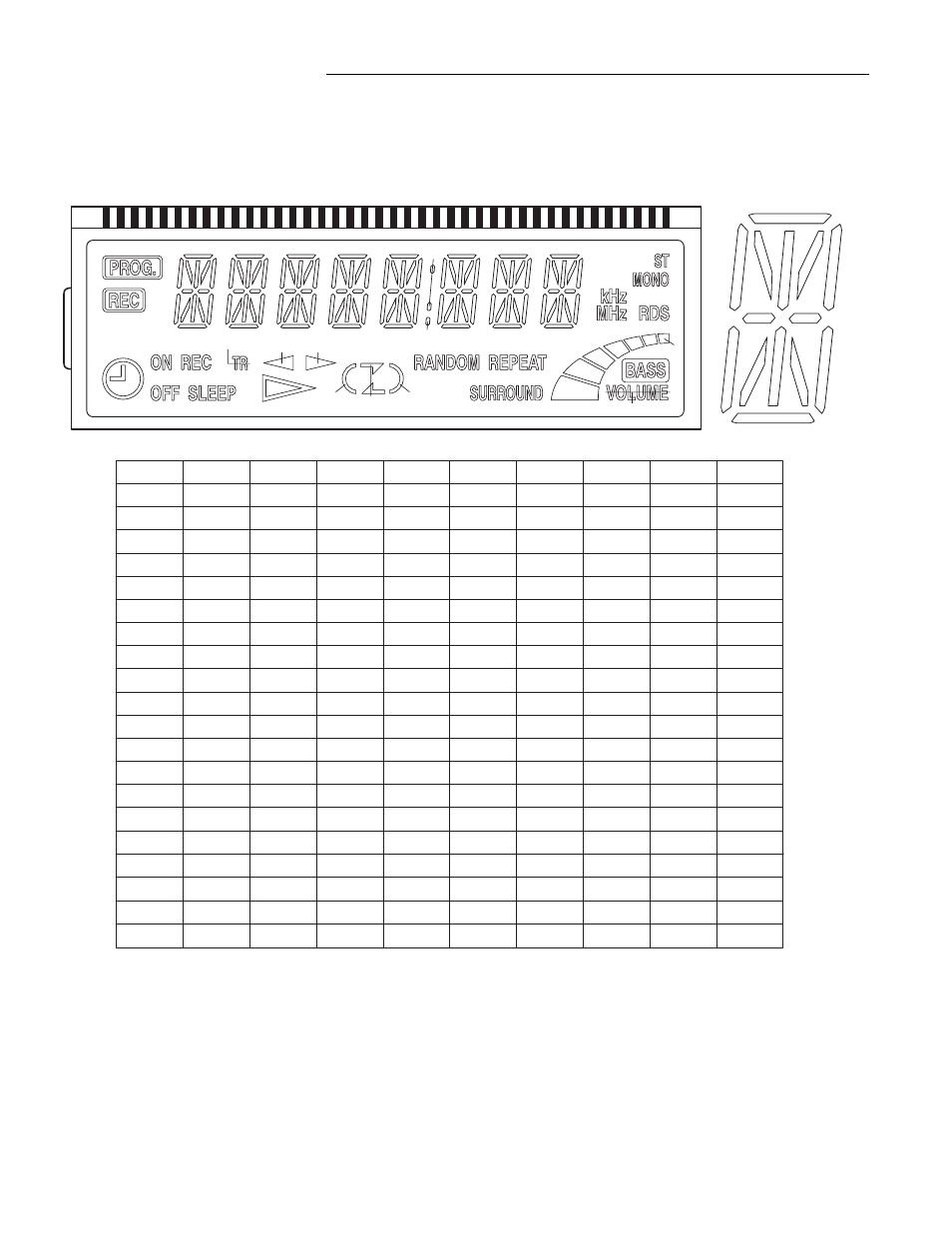 Lcd display description | Sanyo DC-DA370 User Manual | Page 16 / 26