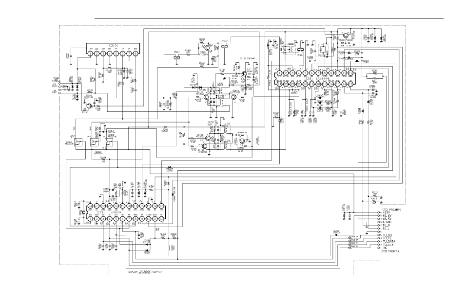 Schematic diagram (tuner) | Sanyo DC-DA370 User Manual | Page 20 / 26