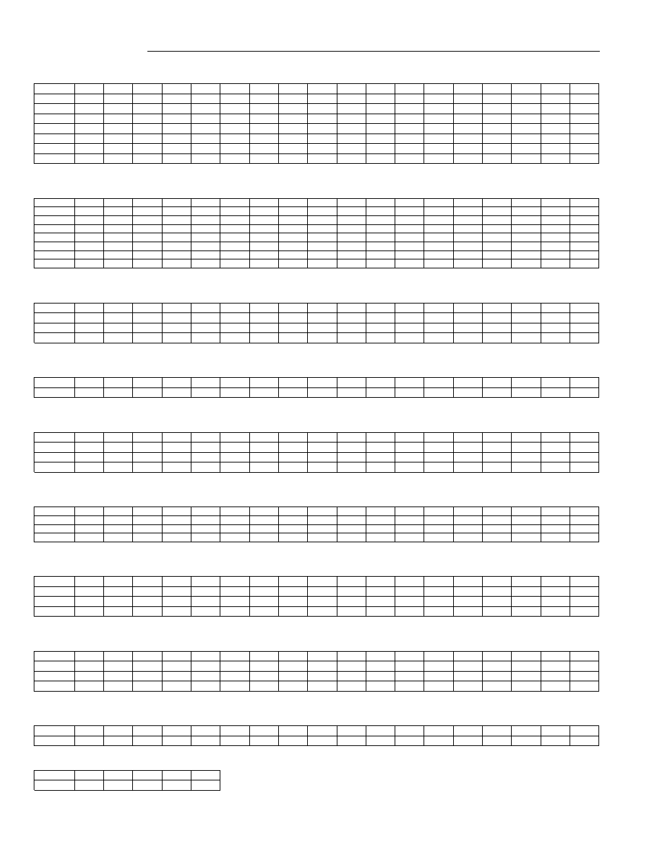 Voltage table | Sanyo DC-DA370 User Manual | Page 22 / 26