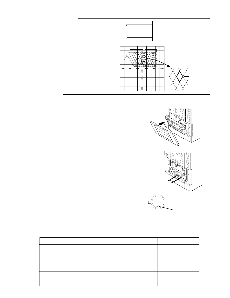 Cd player adjustments, Tape adjustments | Sanyo DC-DA370 User Manual | Page 4 / 26