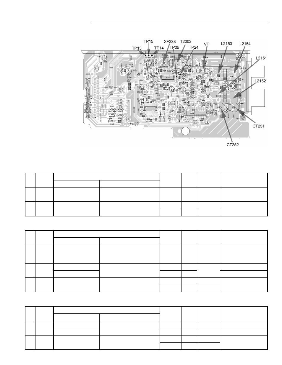 Tuner adjustments | Sanyo DC-DA370 User Manual | Page 5 / 26
