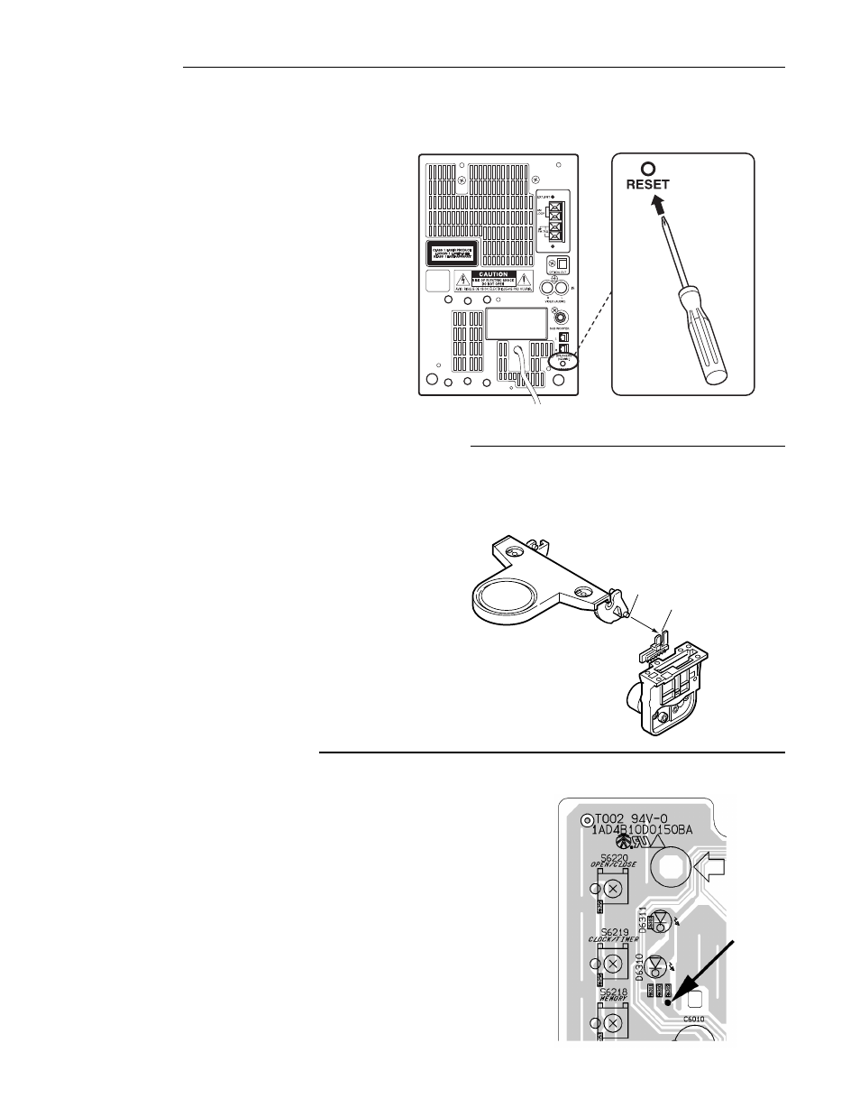 What to do if, When assembling the rack gear and cd lid, When replacing led (d6310) | Sanyo DC-DA370 User Manual | Page 6 / 26