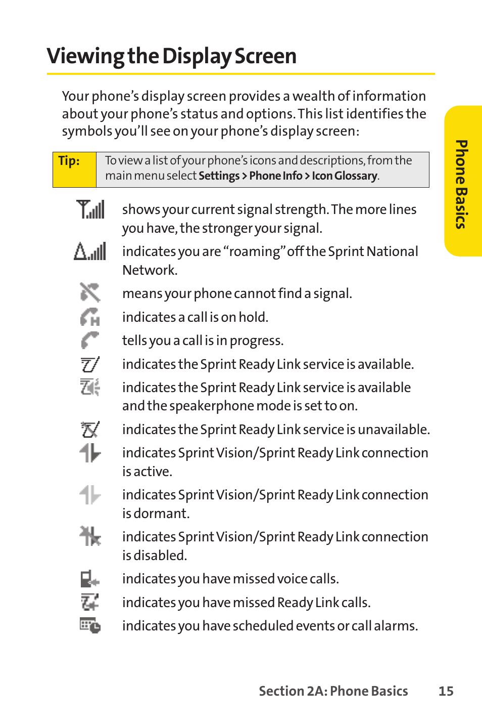 Viewing the display screen | Sanyo SCP-3200 User Manual | Page 31 / 281
