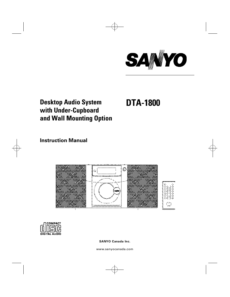 Sanyo DTA-1800 User Manual | 21 pages
