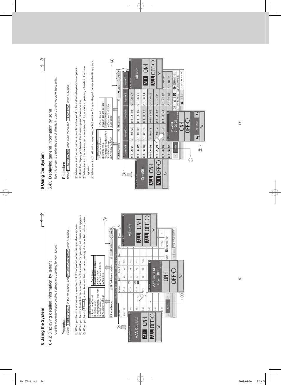 Intelligent controller (sha-kt256ba), Remote control functions | Sanyo CHX06052 User Manual | Page 102 / 190