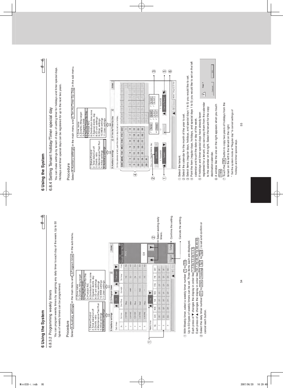 Intelligent controller (sha-kt256ba), Remote control functions | Sanyo CHX06052 User Manual | Page 113 / 190