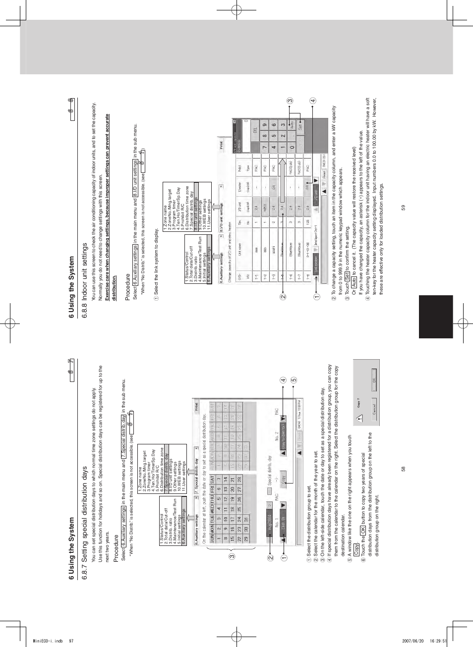 Intelligent controller (sha-kt256ba), Remote control functions | Sanyo CHX06052 User Manual | Page 115 / 190