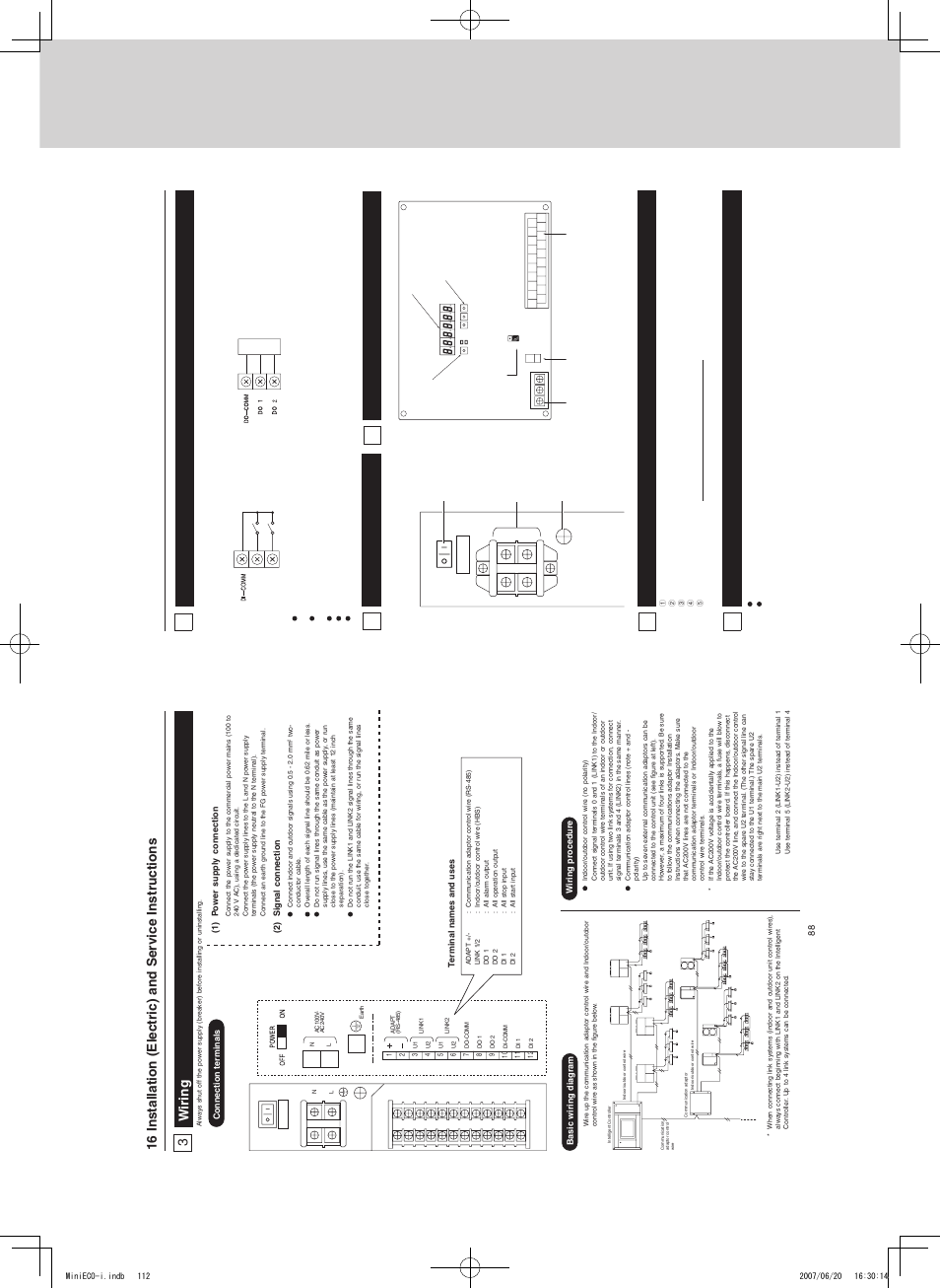 Intelligent controller (sha-kt256ba), Remote control functions | Sanyo CHX06052 User Manual | Page 130 / 190