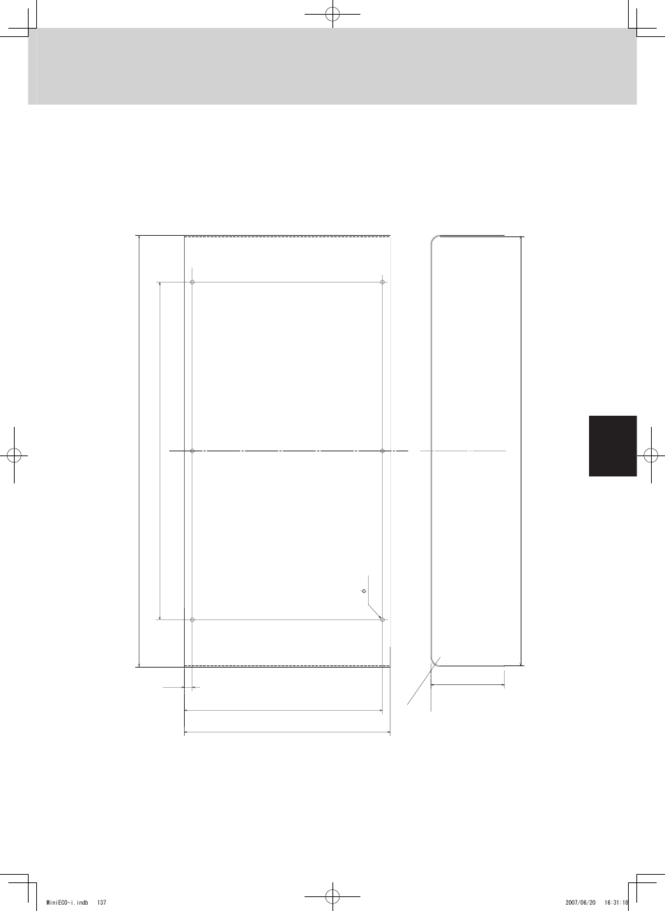 Lonworks interface product manual (sha-ln16uab), Panel diagram | Sanyo CHX06052 User Manual | Page 155 / 190