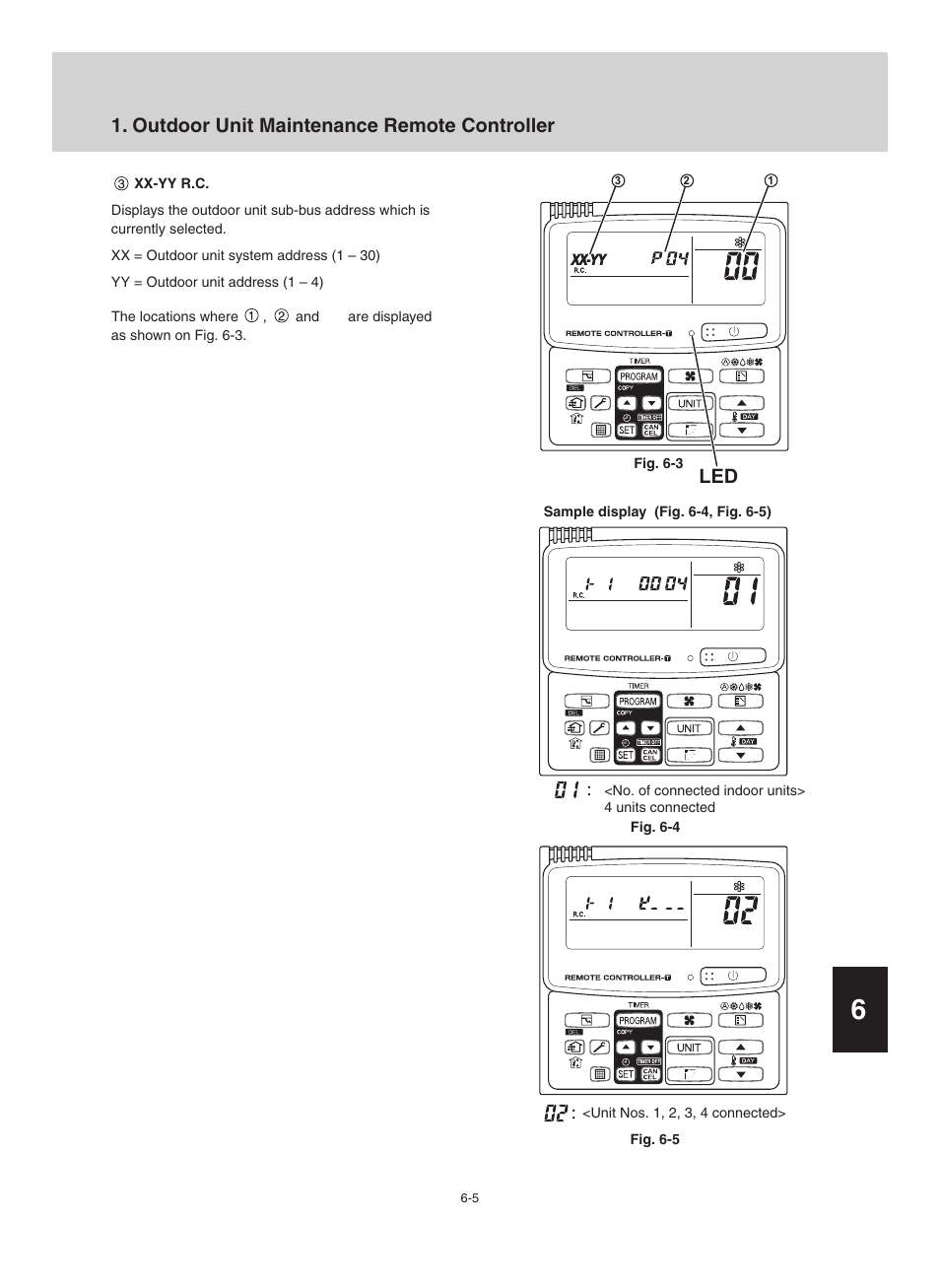 Sm830158-00_oo, Outdoor unit maintenance remote controller 2/2, Outdoor unit maintenance remote controller | Sanyo CHX06052 User Manual | Page 183 / 190