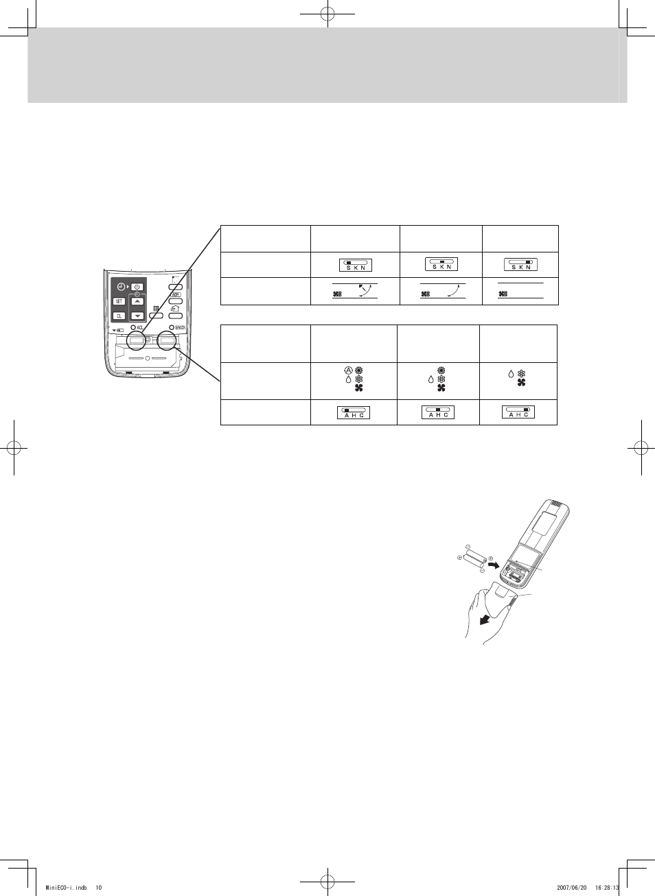 Wireless remote controller | Sanyo CHX06052 User Manual | Page 28 / 190