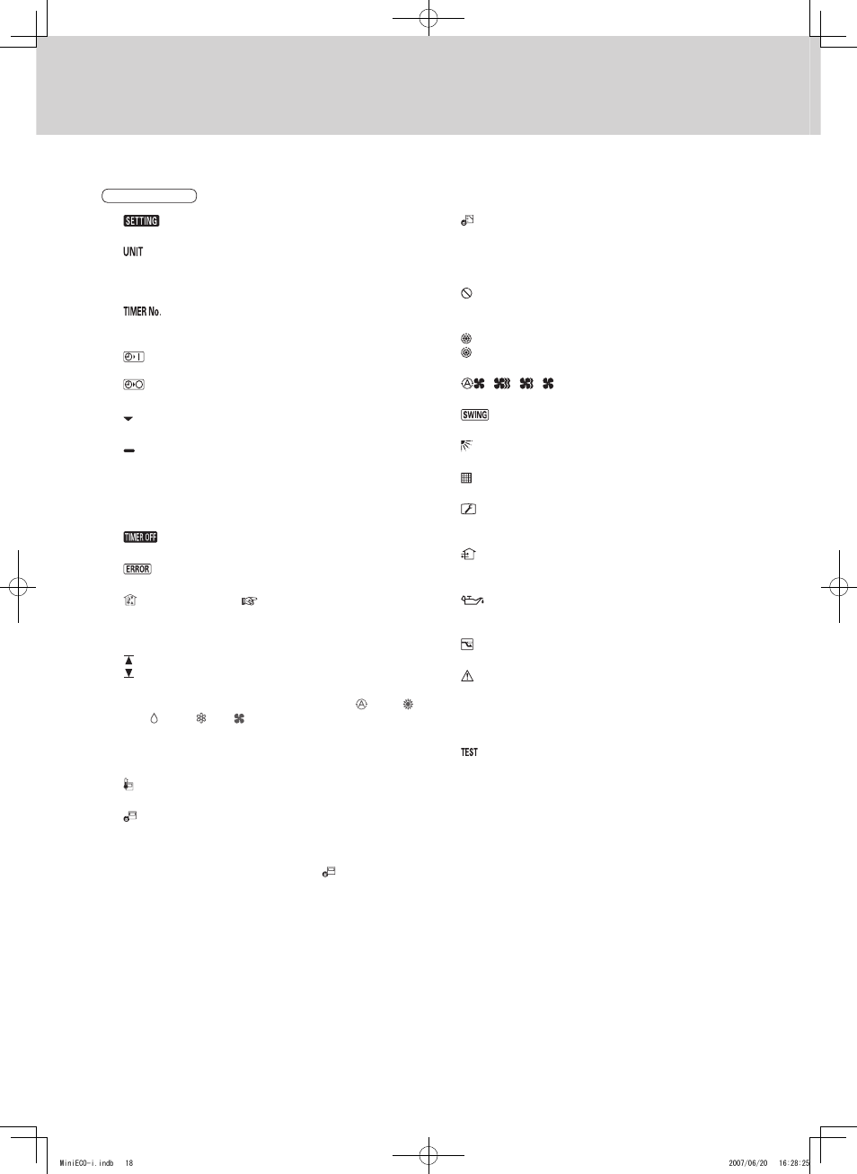 Timer remote controller (rcs-tm80bg) | Sanyo CHX06052 User Manual | Page 36 / 190