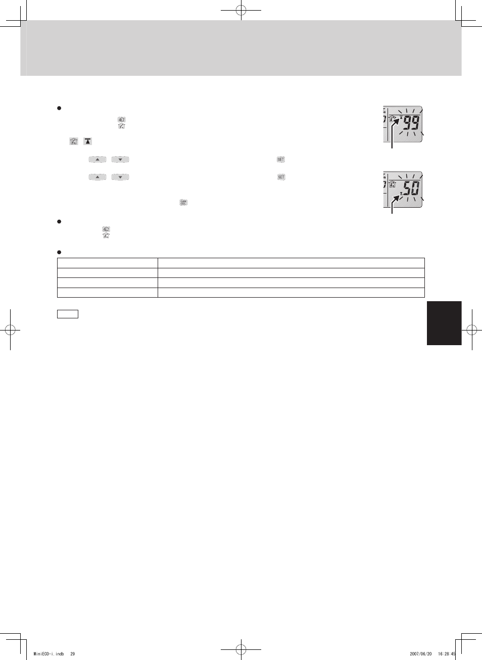 Timer remote controller (rcs-tm80bg) | Sanyo CHX06052 User Manual | Page 47 / 190