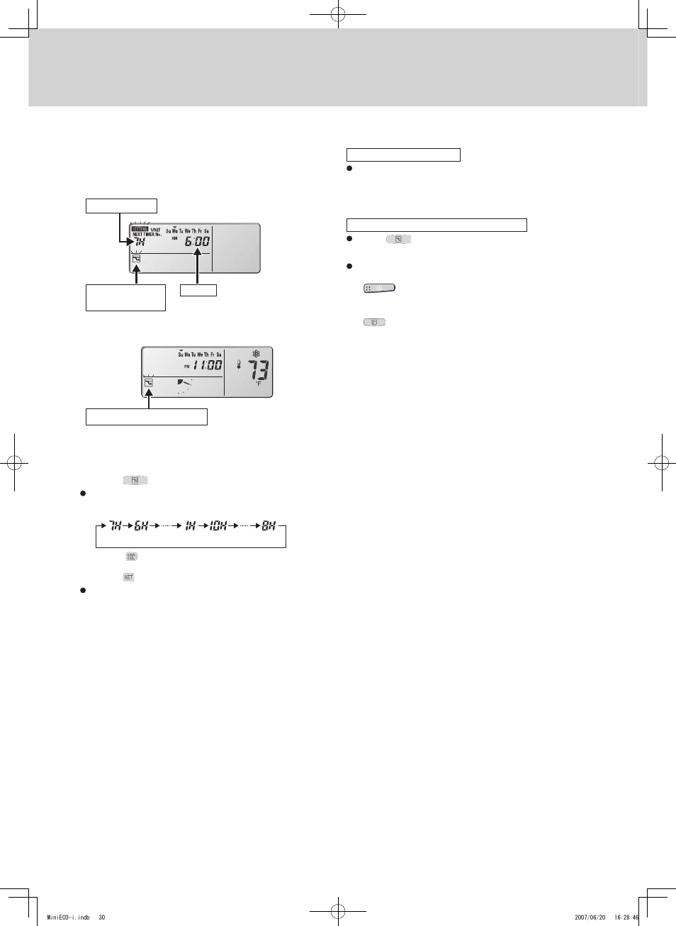 Timer remote controller (rcs-tm80bg) | Sanyo CHX06052 User Manual | Page 48 / 190