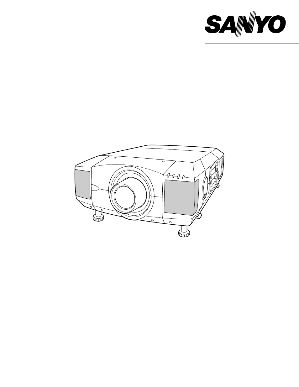 Sanyo PLC-XF40 User Manual | 52 pages