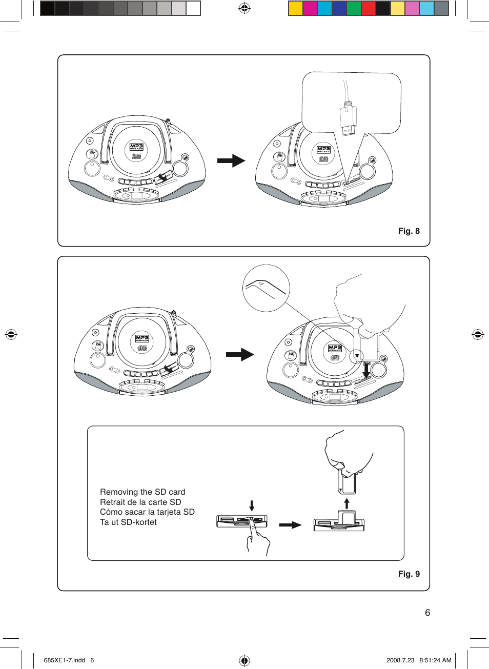 Sanyo MCD-UB685M User Manual | Page 7 / 52