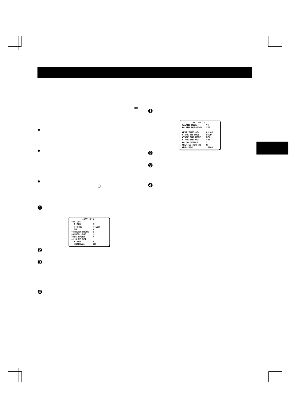 Video cassette tapes, Correct tape thread check function | Sanyo TLS-9960 User Manual | Page 13 / 48