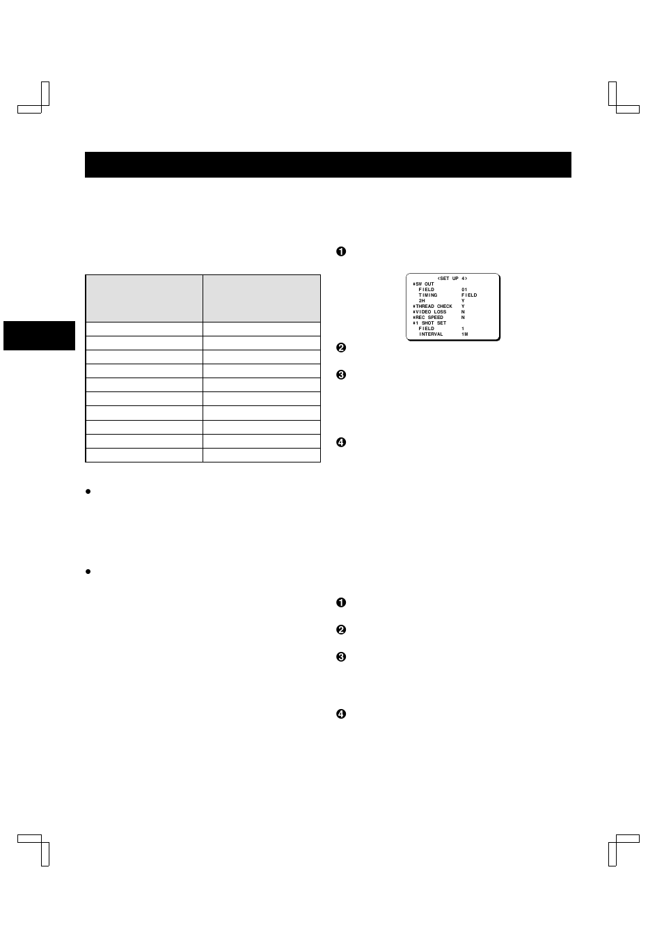 Normal recording, Action to take when the video signal deteriorates | Sanyo TLS-9960 User Manual | Page 18 / 48