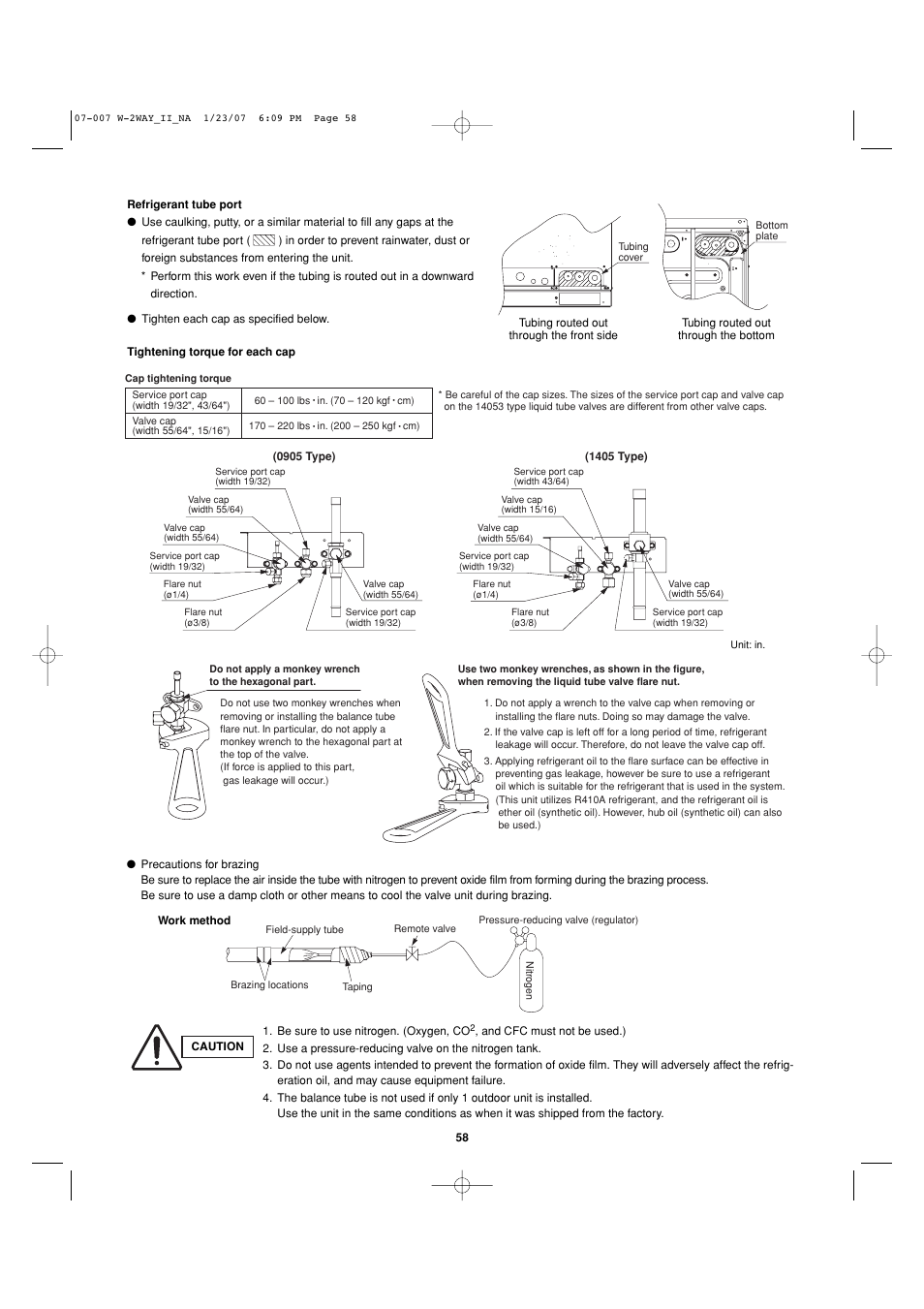 Sanyo R410A User Manual | Page 58 / 96