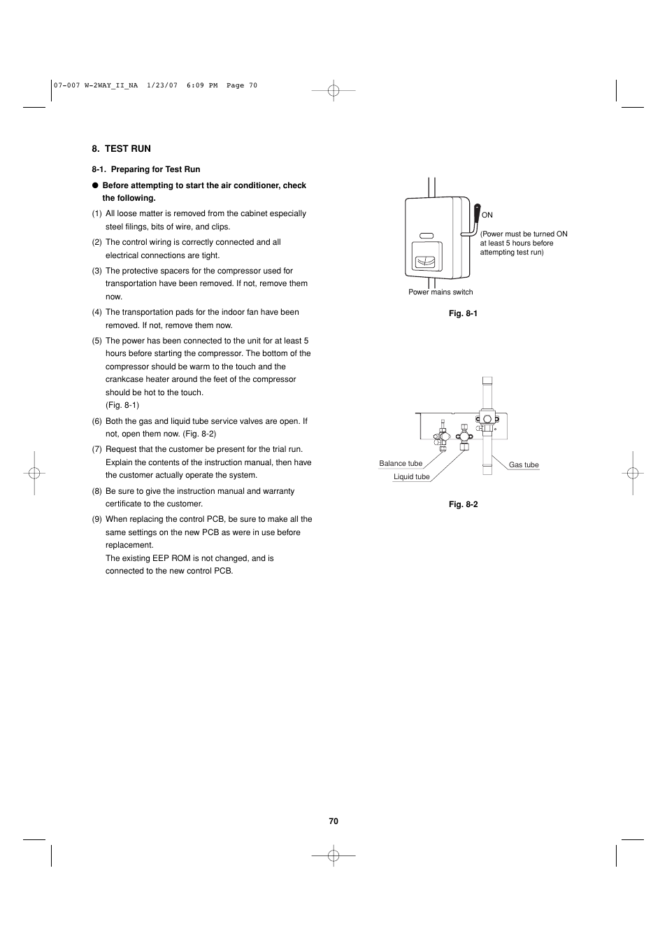 Sanyo R410A User Manual | Page 70 / 96