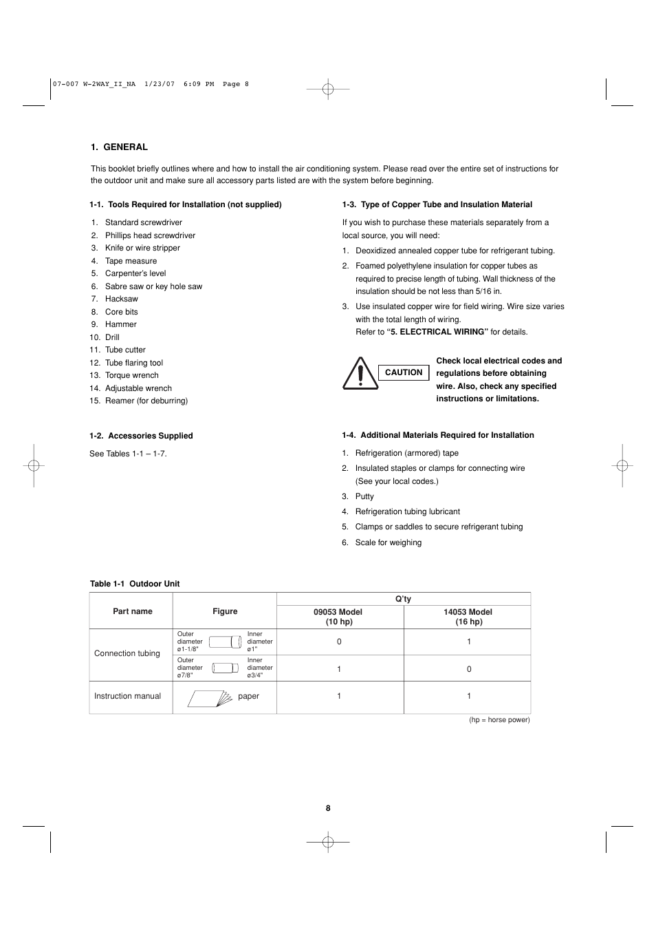 Sanyo R410A User Manual | Page 8 / 96