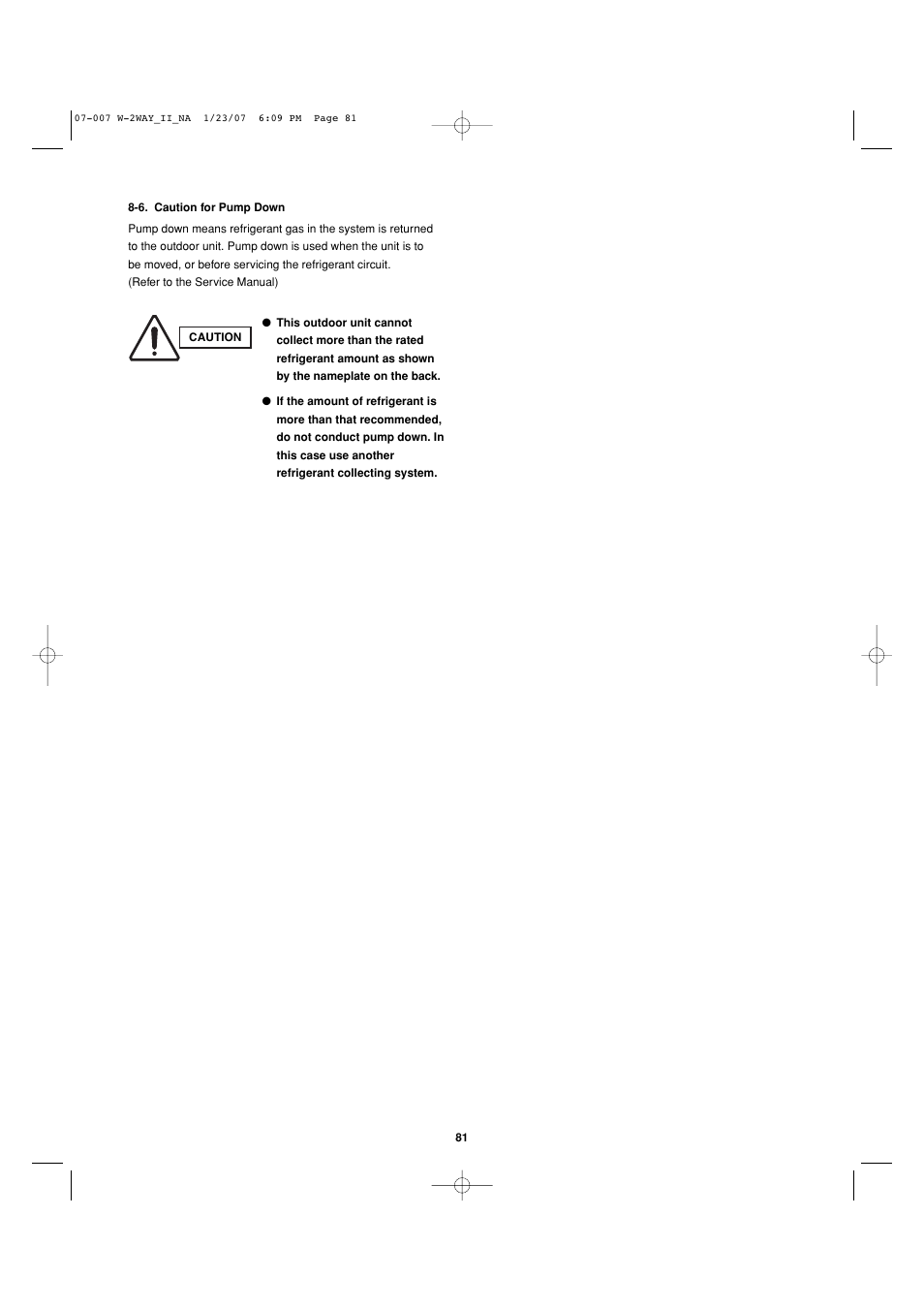 Sanyo R410A User Manual | Page 81 / 96