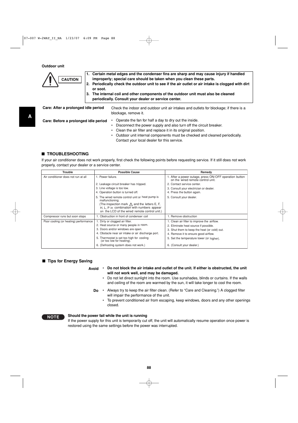 Sanyo R410A User Manual | Page 88 / 96