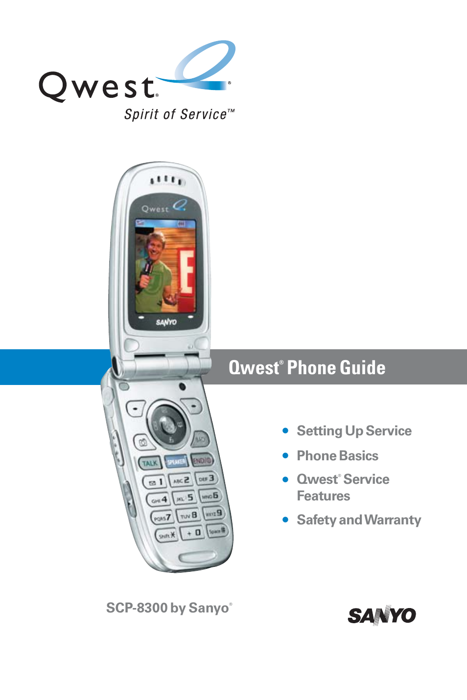 Sanyo QWEST SCP-8300 User Manual | 310 pages