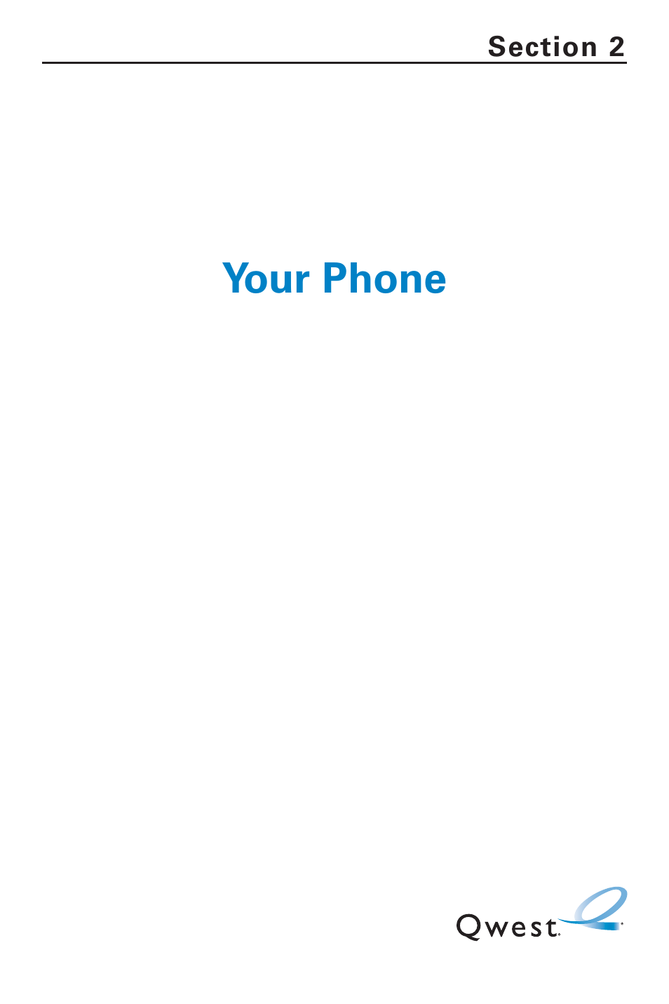 Your phone | Sanyo QWEST SCP-8300 User Manual | Page 25 / 310