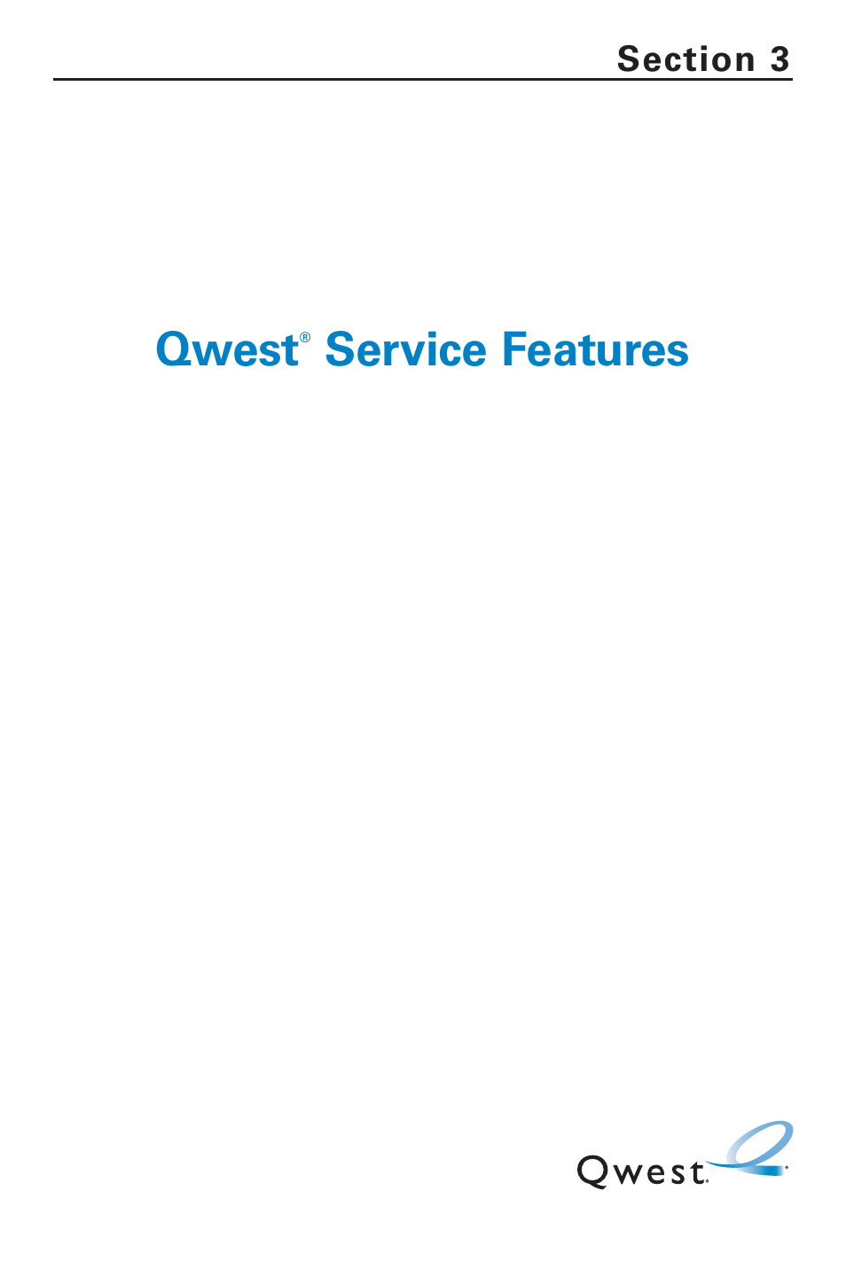 Qwest service features, Qwest, Service features | Sanyo QWEST SCP-8300 User Manual | Page 253 / 310