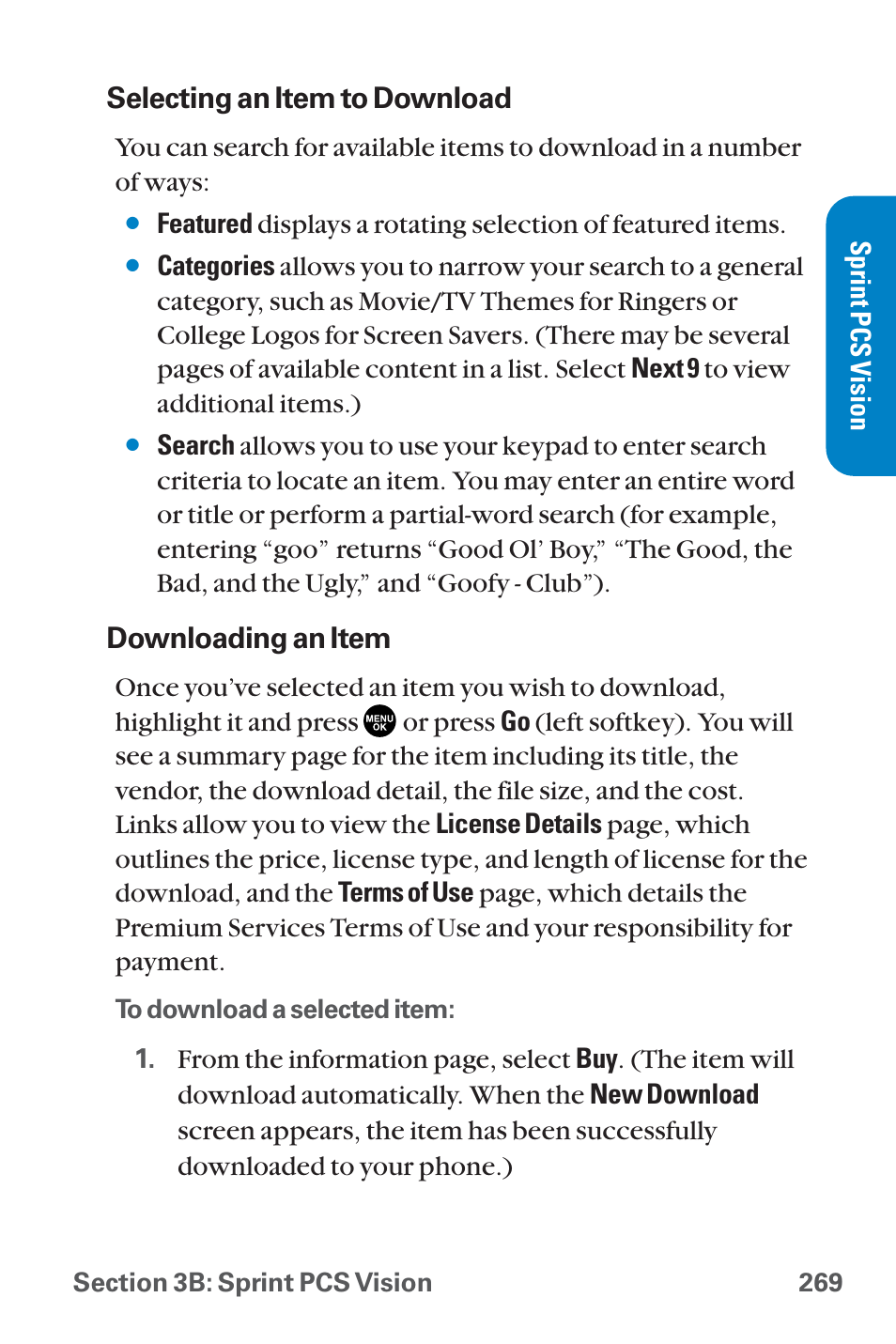 Sanyo QWEST SCP-8300 User Manual | Page 285 / 310