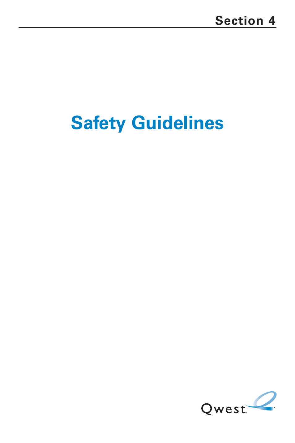 Safety guidelines | Sanyo QWEST SCP-8300 User Manual | Page 295 / 310