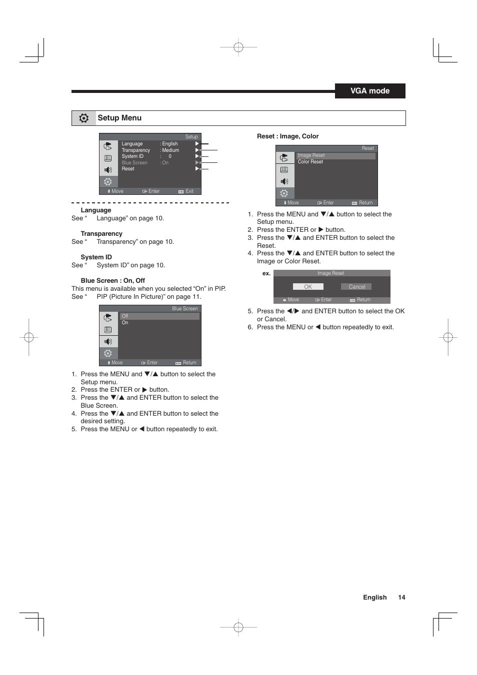 Sanyo VMC-L2019 User Manual | Page 15 / 112