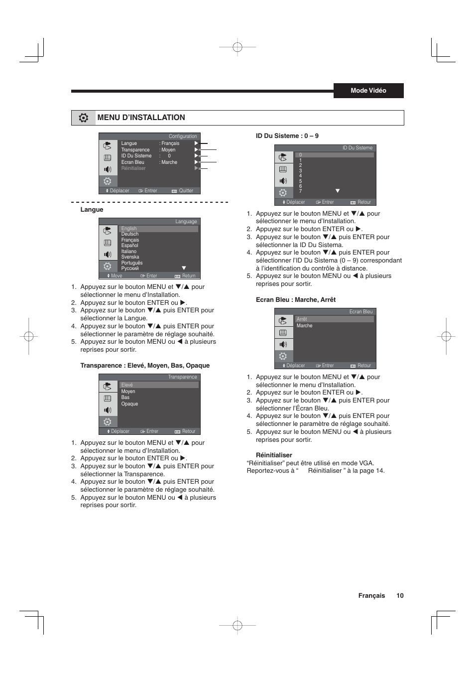 Sanyo VMC-L2019 User Manual | Page 29 / 112