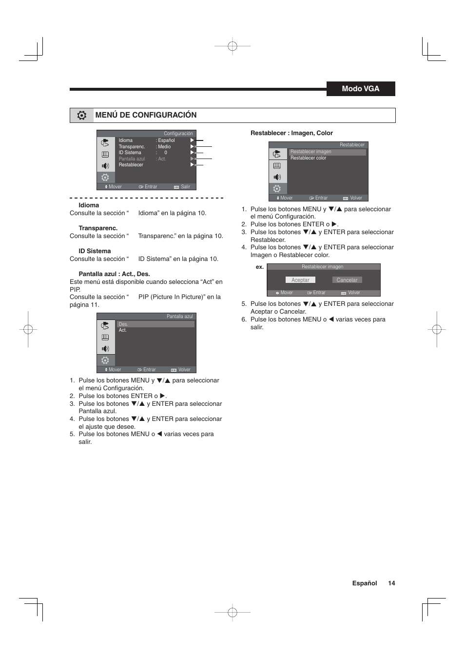 Sanyo VMC-L2019 User Manual | Page 51 / 112