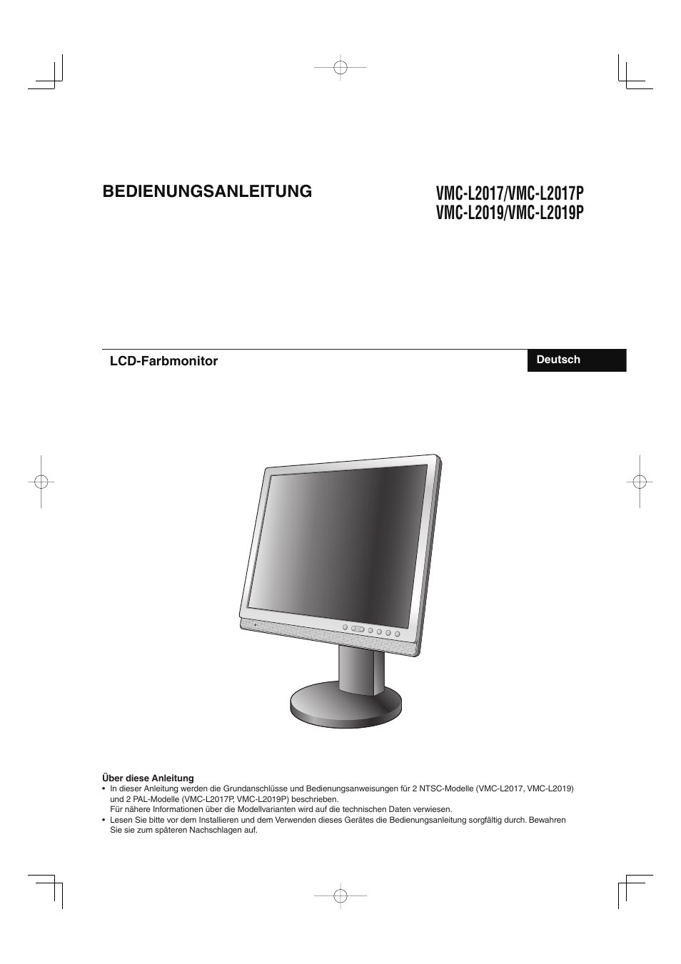 German, Bedienungsanleitung | Sanyo VMC-L2019 User Manual | Page 55 / 112