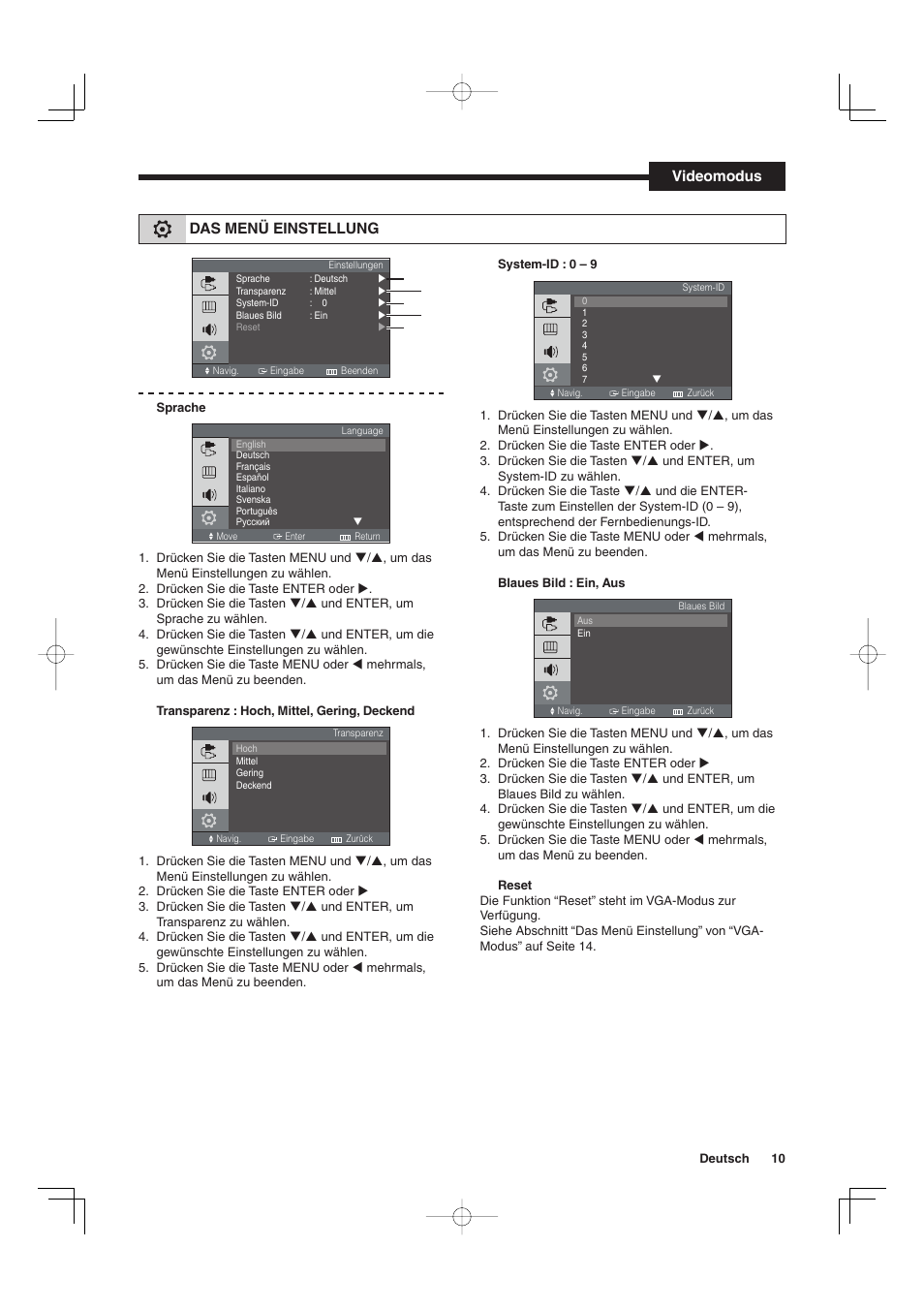 Sanyo VMC-L2019 User Manual | Page 65 / 112