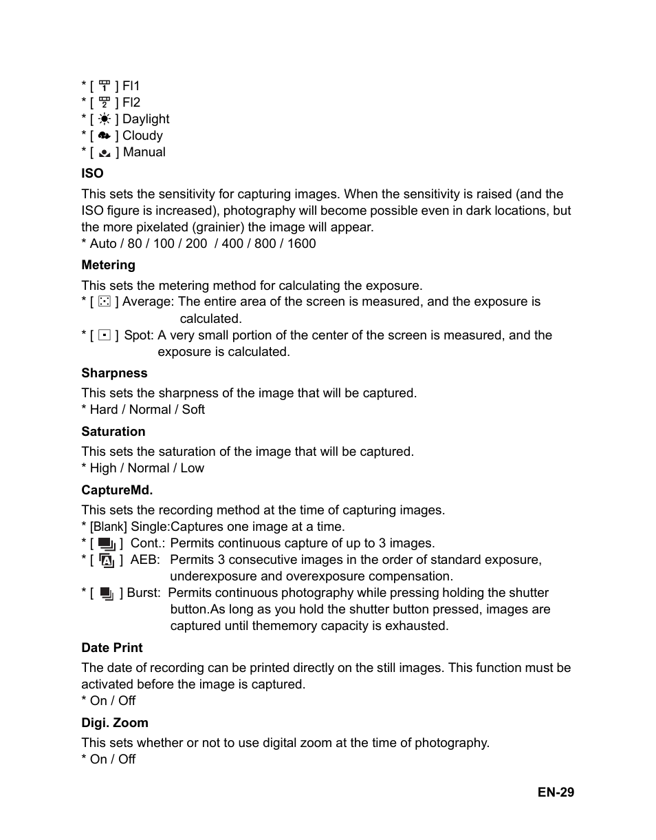 Sanyo VPC-S1080 User Manual | Page 30 / 42