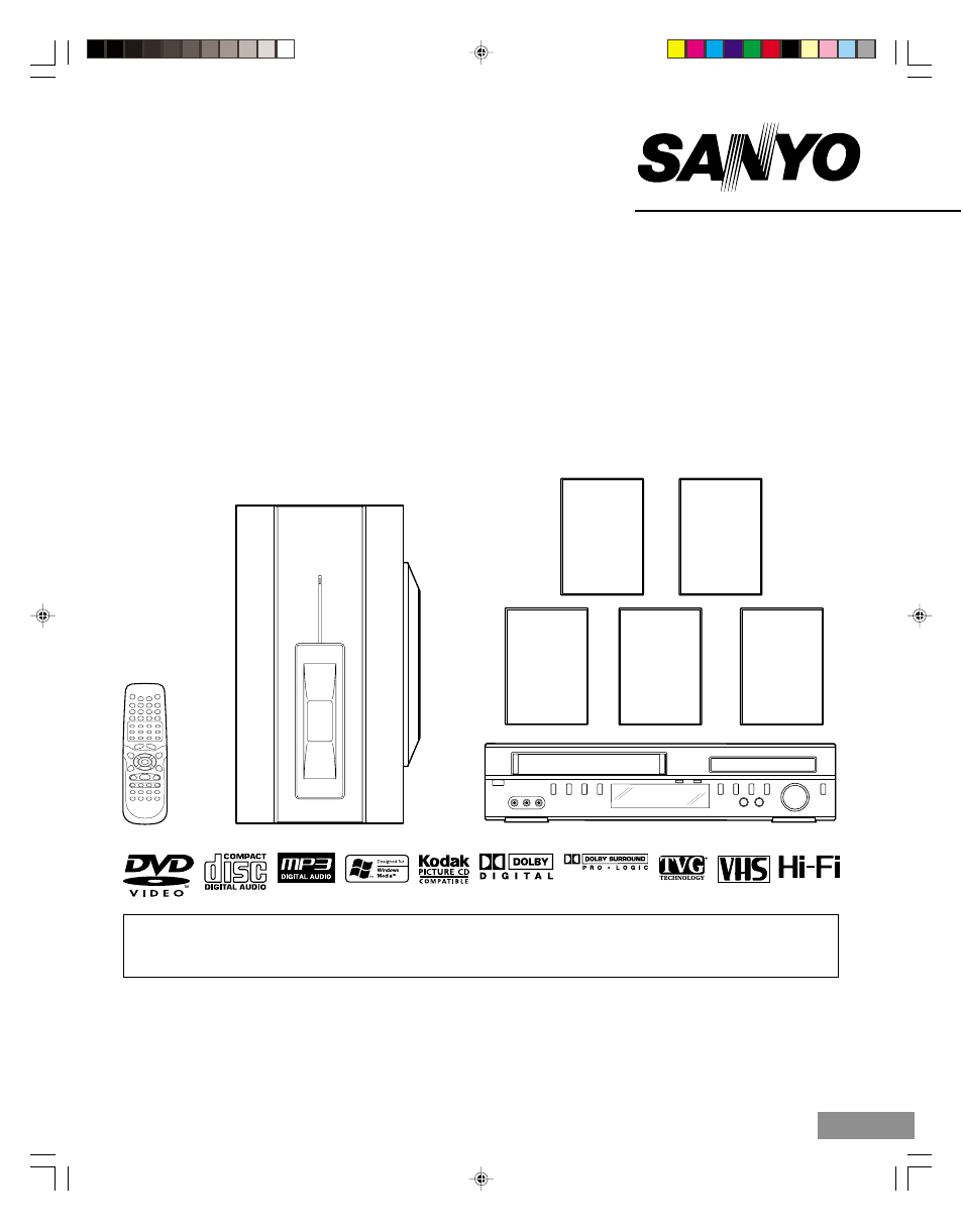 Sanyo DWM-3500 User Manual | 68 pages