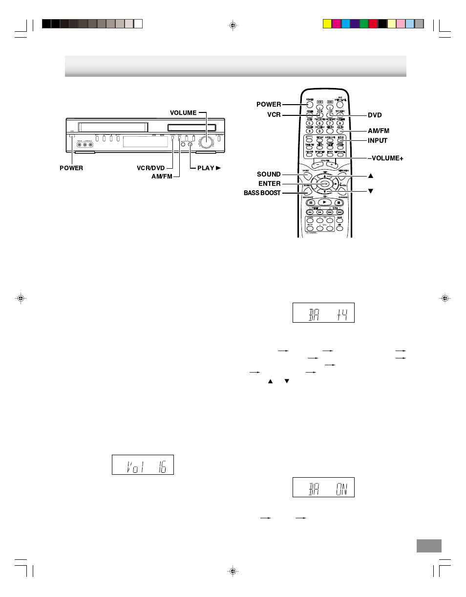 Before operation, Common operation | Sanyo DWM-3500 User Manual | Page 21 / 68