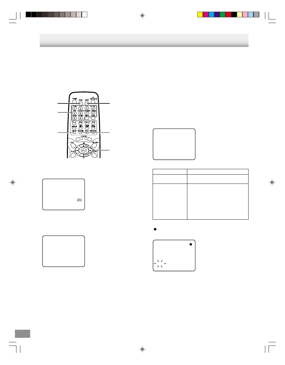 Recording, Recording a tv program | Sanyo DWM-3500 User Manual | Page 32 / 68